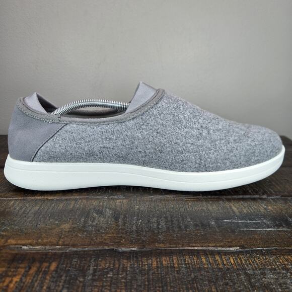 NEW Vessi Sunday Slipper Mens Size 13 Slip On Shoes Sneakers Slate Grey main image 10